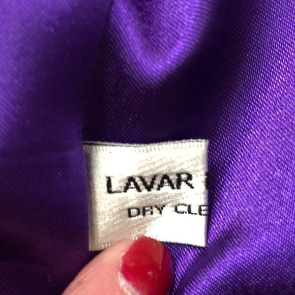 ANDEAN TRADITION - Alpaca Wool Purple Zip Front Blazer w/ Pockets - Size Medium - Picture 7 of 8